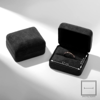 Футляр бархатный под кольцо «Квадро», 6,3×5, цвет чёрный Футляр бархатный под кольцо «Квадро», 6,3×5, цвет чёрный