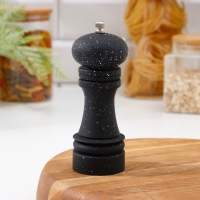 Мельница для специй Доляна &laquo;Зефир&raquo;, 16&times;5,5 см, керамический механизим, цвет чёрное дерево