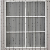 Гирлянда «Занавес» 2 × 6 м, IP44, УМС, тёмная нить, 1440 LED, свечение белое, мерцание, 220 В Гирлянда «Занавес» 2 × 6 м, IP44, УМС, тёмная нить, 1440 LED, свечение белое, мерцание, 220 В