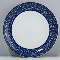 Тарелка керамическая Royal Garden, 22.5 см, цвет белый