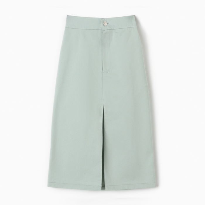 Юбка для девочки MINAKU: Jeans collection, цвет мятный, рост 134 см Юбка для девочки MINAKU: Jeans collection, цвет мятный, рост 134 см