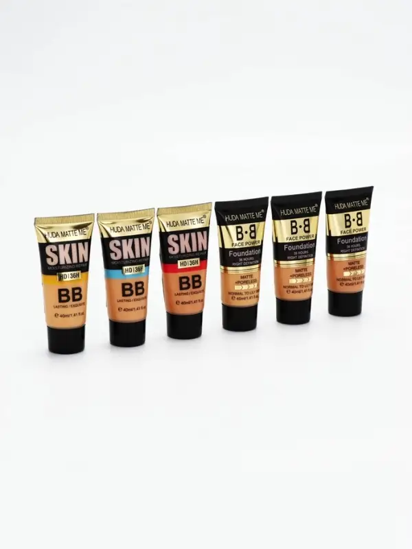 Матовый BB крем для лица оттенок 01, 40 мл (слоновая кость)