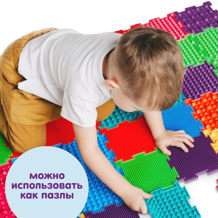 Модульный массажный коврик ОРТОДОН, набор №15 &laquo;Мини-Микс&raquo;