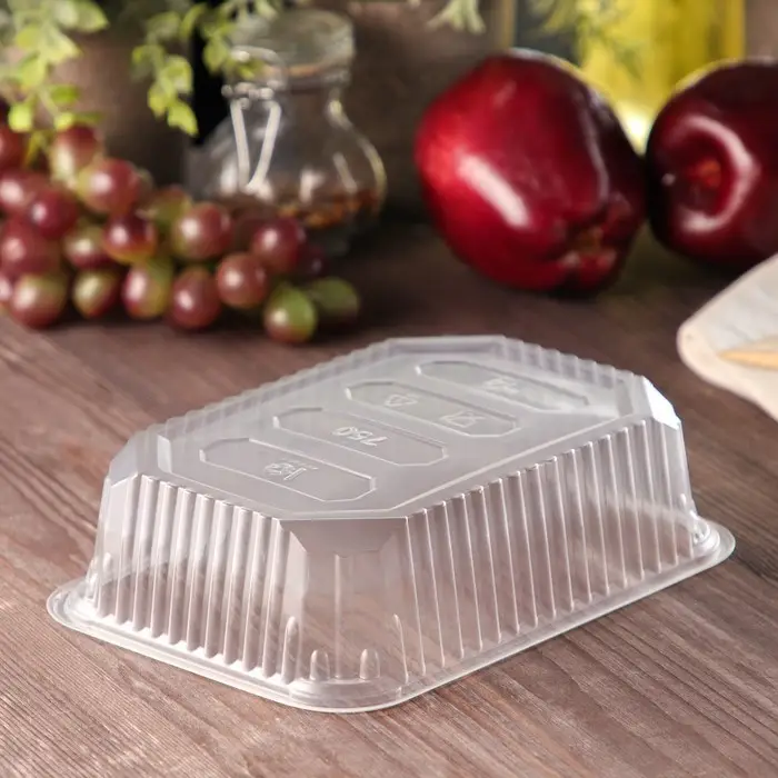 Контейнер одноразовый &laquo;Юпласт&raquo;, пластик, 750 мл, 18.6&times;13.2&times;4.8 см, прозрачный