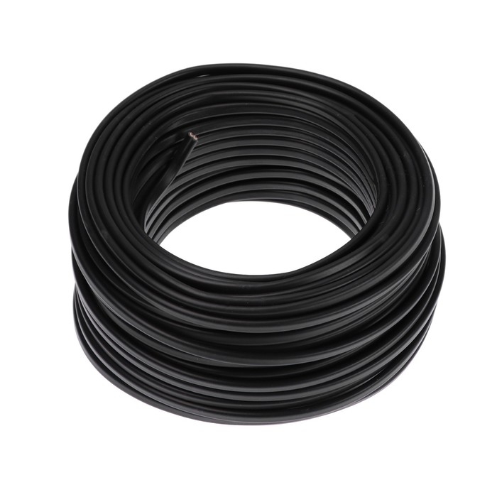 Кабель Кабель "ULC" ВВГ-Пнг(A), сечение 2х2.5 мм2, 50 м, ГОСТ, чёрный