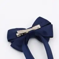 Бант для волос на заколке с лентами, цвет синий, Холодное сердце