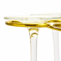 Подставка для бокалов, со стеклом и металлом, на 6 бокалов