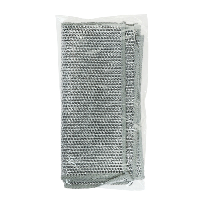 Тряпка для зачистки металла, CARTAGE, металлическая, 1 слой, 20&times;20 cм, набор 5 шт