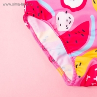 Купальник детский KAFTAN "Фрукты", рост 110-116 (32), розовый Купальник детский KAFTAN "Фрукты", рост 110-116 (32), розовый