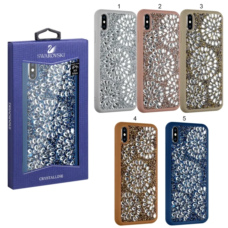 Чехол iPh Xs Max Swarovski diamond