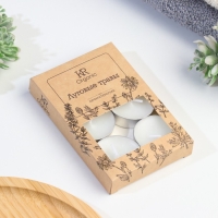 Свеча чайная ароматическая 6 шт.в под.коробке, "Луговые травы"