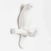 Декор настенный-вешалка "Голубь", 10,5 x 7 см, белый Декор настенный-вешалка "Голубь", 10,5 x 7 см, белый