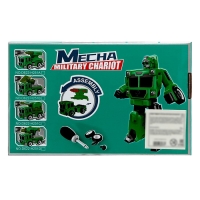 Конструктор винтовой «Военная техника», 2 в 1 робот-машина Конструктор винтовой «Военная техника», 2 в 1 робот-машина