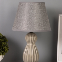 Лампа настольная "Поэзия" 40Вт Е14 срый 24х24х38см Лампа настольная "Поэзия" 40Вт Е14 срый 24х24х38см
