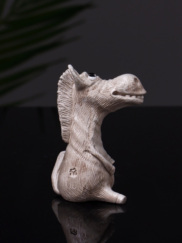 Статуэтка "Конь Гриша"  7х5х5 см, бежевый