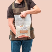 Мраморная крошка "Рецепты Дедушки Никиты", отборная, белая, фр 2,5-5 мм , 2 кг