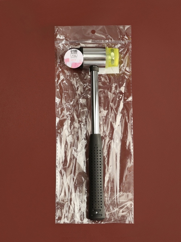 Киянка для кожевника, 27,5 &times; 8 см, цвет чёрный/зелёный