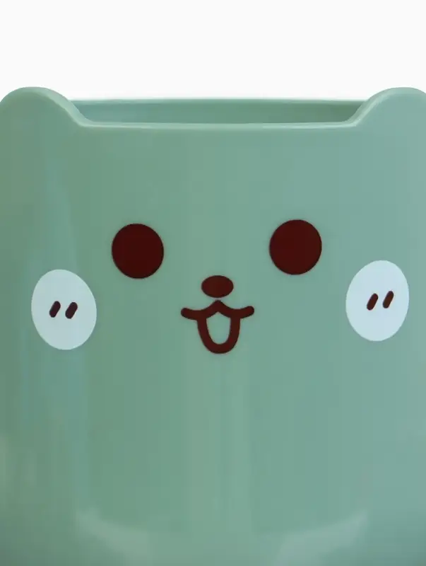 Кружка детская 300 мл., &laquo;Мышонок&raquo;, цвет зеленый, Крошка Я