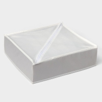 Органайзер для хранения белья LaDо́m, 7 ячеек, 34&times;30,5&times;10 см, цвет серый