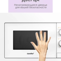 Встраиваемая микроволновая печь CBM2000W, 20 л, 5 мощностей