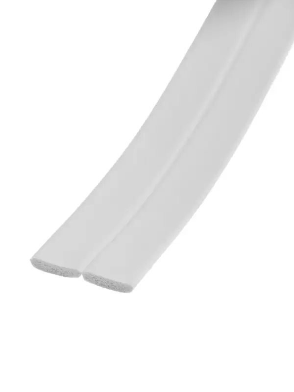 Уплотнитель резиновый ТУНДРА, профиль I, размер 9х2 мм, белый, в упаковке 10 м