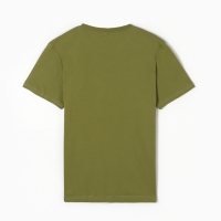 Футболка мужская, цвет хаки, размер 50