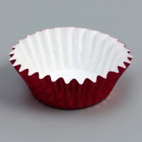 Форма для выпечки круглая, 3,5*2см красный набор