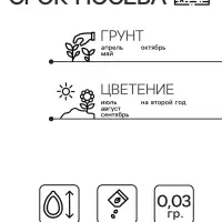 Семена цветов Нивяник "Крейзи Дейзи", махровый, Ц/П, 0,03 г г