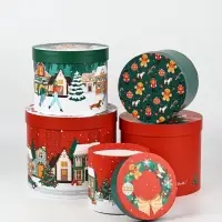 Набор подарочных коробок  5 в 1 &laquo;Город&raquo;, 13  х 14&ndash; 19.5  х 22 см