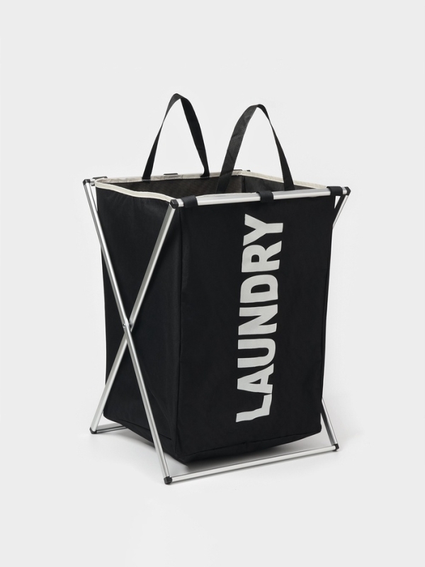 Корзина для белья Доляна LAUNDRY, складная, 42&times;40&times;58 см