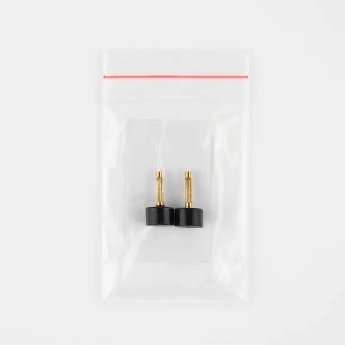 Набойки для каблуков, d=10&times;6 мм, 2 шт., чёрные