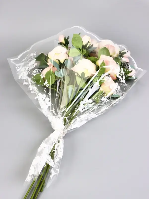 Пакет цветочный Конус &laquo;Елена&raquo; рисунок 50&times;60 см