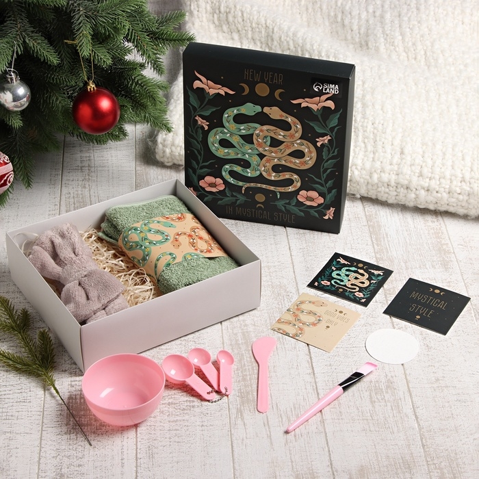 Набор подарочный Mystical style полотенце и акс