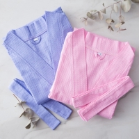 Халат вафельный женский удлинённый &laquo;Экономь и Я&raquo; размер 42-44