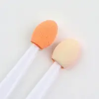 Набор аппликаторов для теней, двусторонние, 5 шт, 7,5 см, цвет белый