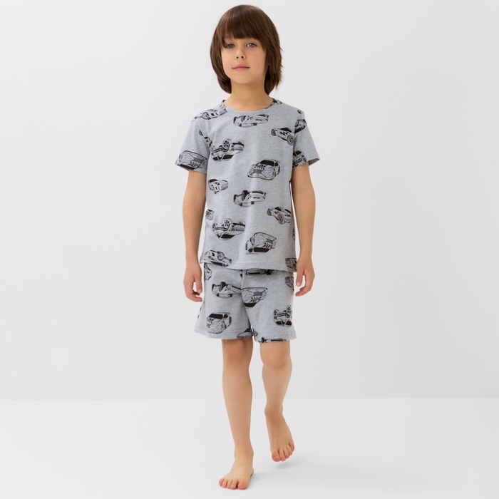 Пижама детская (футболка и шорты) KAFTAN Cars, р-р 32 (110-116)