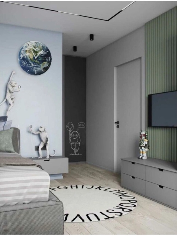 Часы настенные "Terra", планета Земля, интерьерные, плавный ход, d-33,5 см