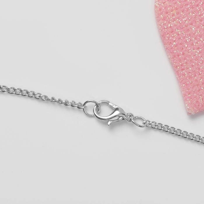 Кулон детский &laquo;Выбражулька&raquo; котёнок, цвет серый в серебре