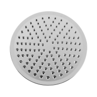 Лейка стационарная ZEIN, 1 режим, круглая, d=20 см, пластик, хром