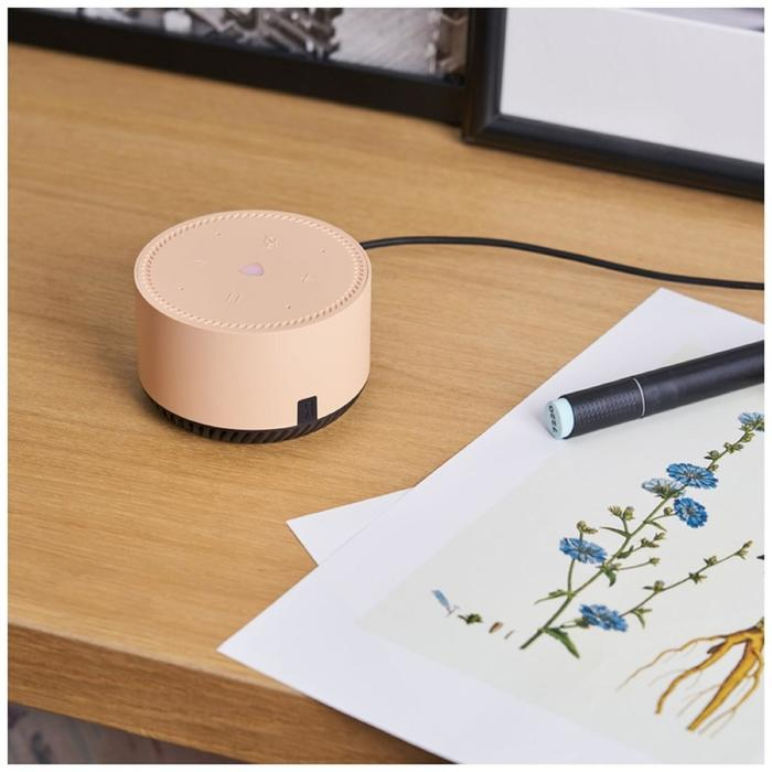 Умная колонка Умная колонка "Яндекс.Станция лайт" (YNDX-00025B), голосовой помощник Алиса, 5Вт, Wi-Fi, BT5.0, бежевый