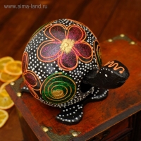 Сувенир-маятник дерево "Черепаха с качающейся головой" 17х10х10 см