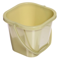 Песочный набор &laquo;Полынь&raquo;, 8 предметов: совок, грабли, сито, ведерко, 4 формочки