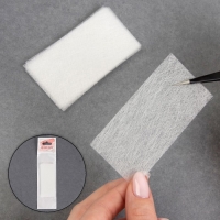 Стекловолокно для наращивания ногтей, 8 × 4 см, 10 листов, цвет белый Стекловолокно для наращивания ногтей, 8 × 4 см, 10 листов, цвет белый