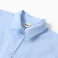 Рубашка для девочки MINAKU цвет светло-голубой, рост 128 см Рубашка для девочки MINAKU цвет светло-голубой, рост 128 см