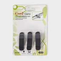 Держатели для проводов, набор 3 шт., на 3 провода, цвет микс