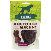 Лакомство из баранины Titbit "Косточки мясные" для собак, 145 г