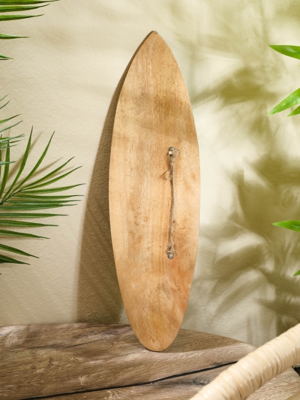 Панно "Доска для сёрфа "Три Жука" дерево 50х17 см