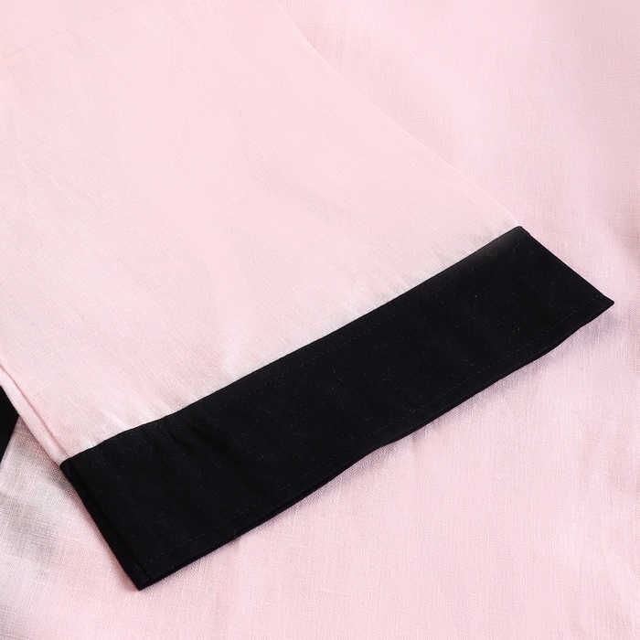 Халат женский длинный SL HOME "Rose" размер 44-52,100% лён, 150г/м2