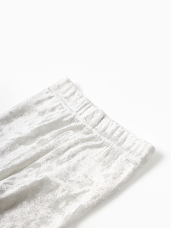 Лосины Крошка Я "Бархат", р. 74-80 см, белый