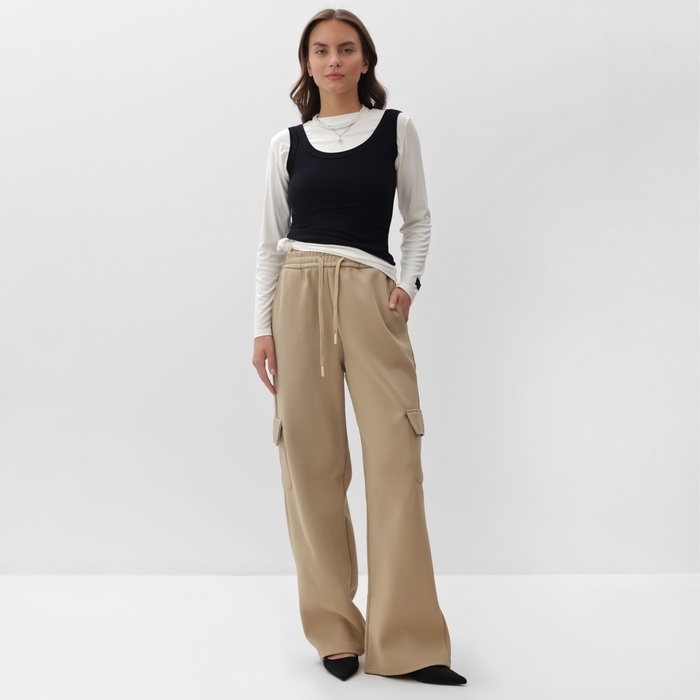 Брюки женские MIST размер M, бежевый